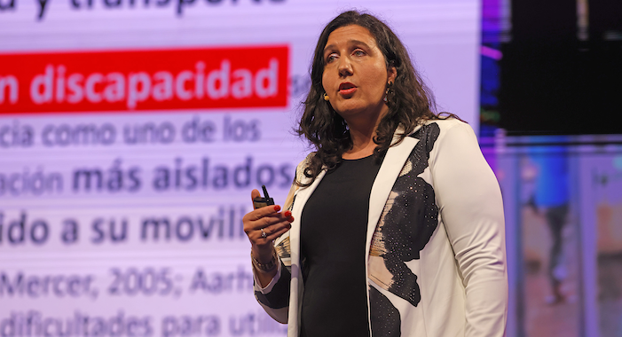 Imagen de Patricia Galilea en COngreso Futuro